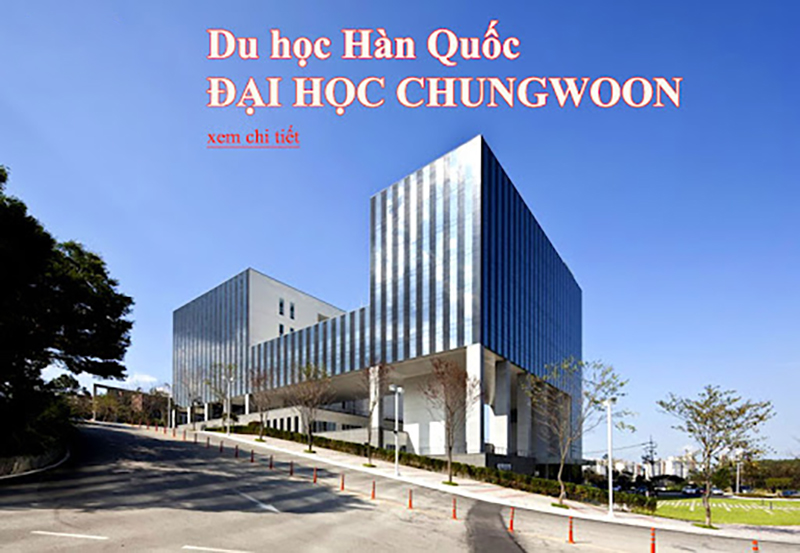 Đại học Chung Woon là một trong ba trường duy nhất ở Hàn Quốc có khoa Việt Nam học