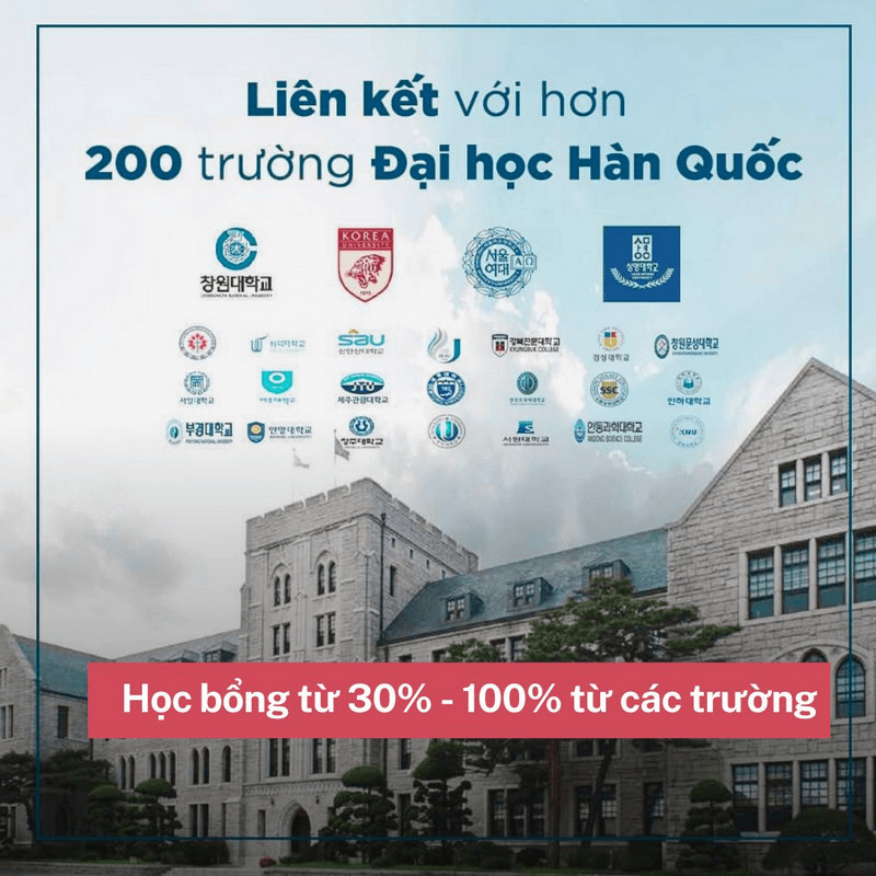 VJ Thái Nguyên liên kết với hơn 200+ trường đại học tại Hàn Quốc