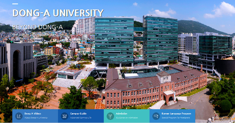 Đại học DongA tại Hàn Quốc được thành lập năm 1946