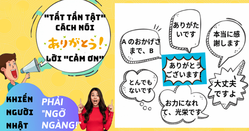 Cách nói Cảm ơn bằng tiếng Nhật - Không chỉ là “Arigatou”