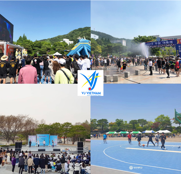 Tình nguyện Đại học Cheongju Hàn Quốc