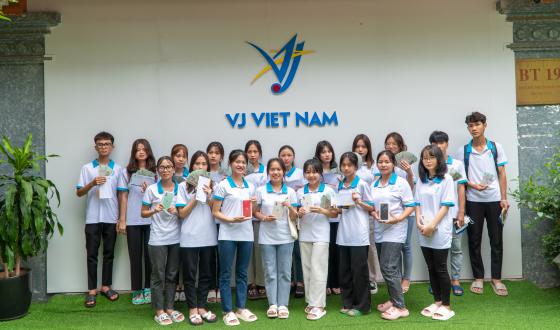 Trao học bổng du học Hàn Quốc cho 2K4 cùng VJ Việt Nam