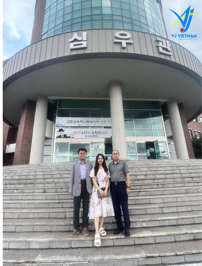 Đại diện VJ Việt Nam thăm Đại học Yoo Won Hàn Quốc