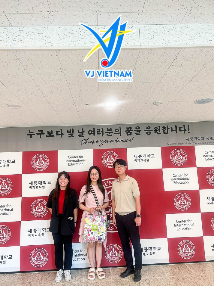 VJ Việt Nam thăm Đại học Sejong