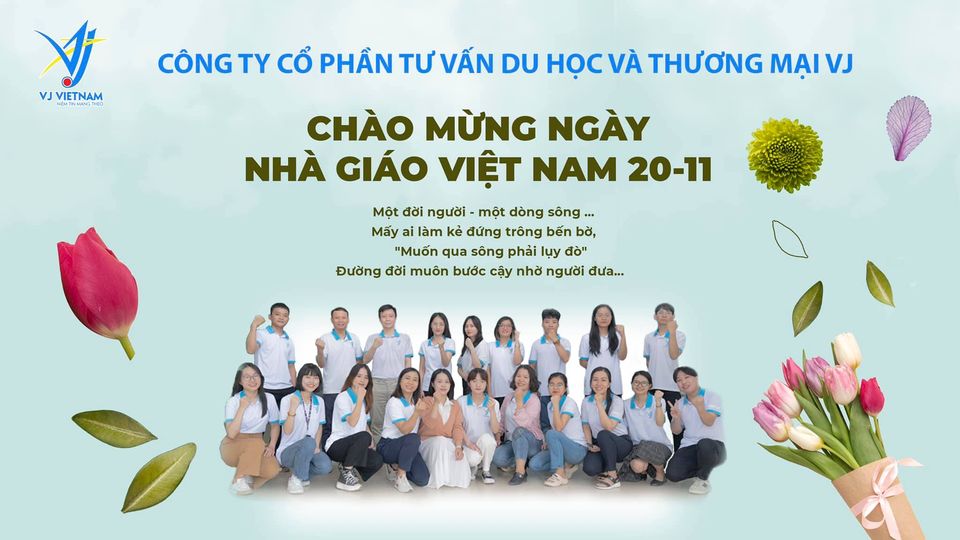Chào mừng ngày 20-11 tại trung tâm VJ Việt Nam