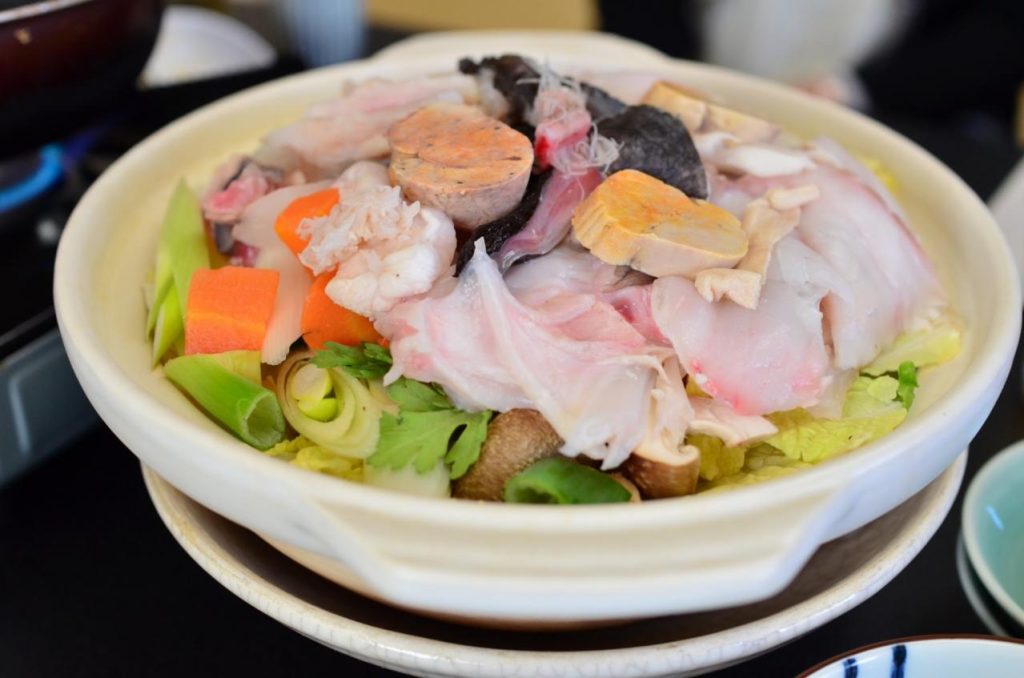Lẩu cá Anko: Là món ăn đại diện cho ẩm thực vào mùa Đông của tỉnh Ibaraki