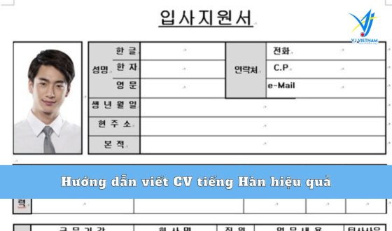 Hướng dẫn viết CV tiếng Hàn hiệu quả chinh phục nhà tuyển dụng
