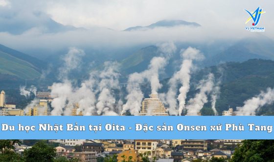 Du học Nhật Bản tại Oita – Đặc sản Onsen xứ Phù Tang