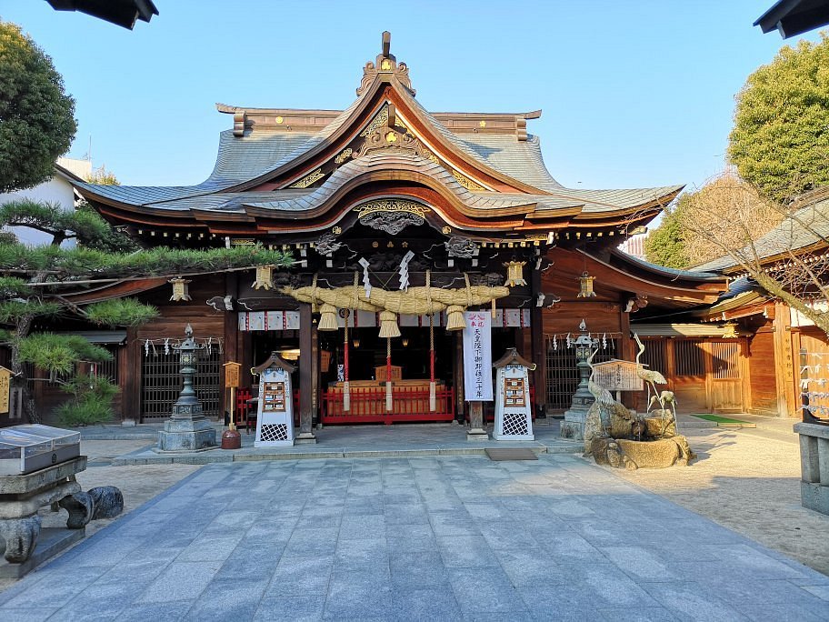 Đền Kushida là một trong những công trình đền thờ cổ lâu đời và nổi tiếng nhất của thành phố Fukuoka