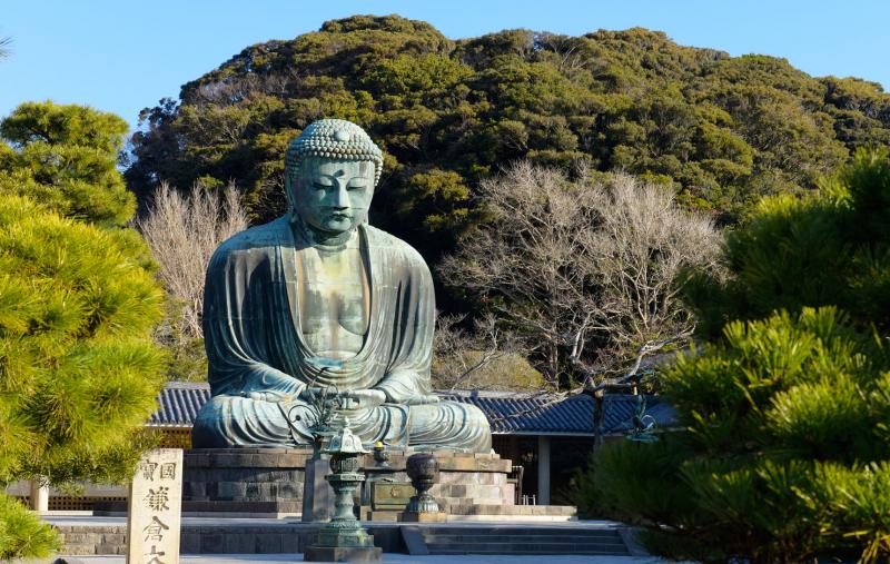 Tượng Phật A Di Đà Kamakura - Quốc Bảo Nhật Bản