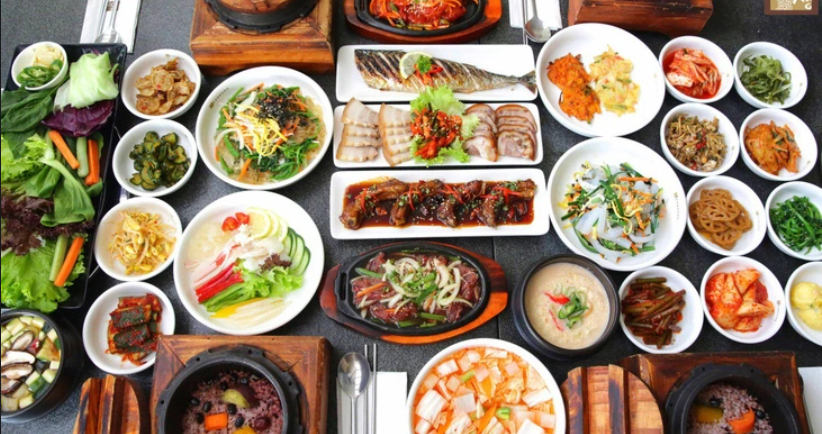 Khu ẩm thực Việt Nam tại Hàn Quốc
