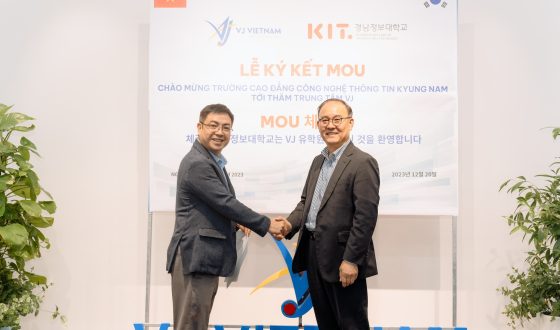 VJ Việt Nam ký kết MOU với Cao đẳng Công nghệ thông tin Kyungnam
