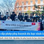 Hàn Quốc cấp phép cho phụ huynh du học sinh lao động ngắn hạn