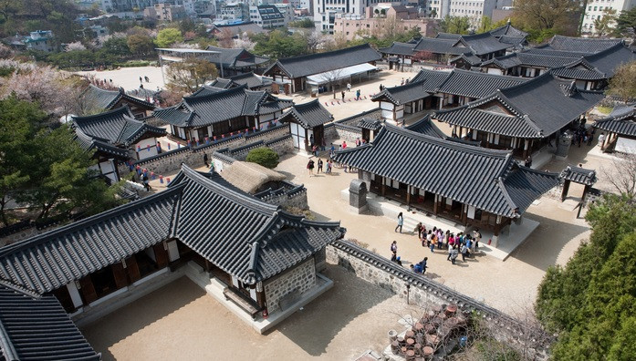 Làng-truyền-thống-Namsangol-Seoul