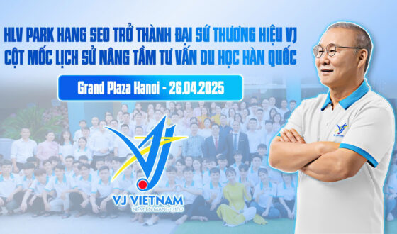 VJ công bố đại sứ thương hiệu HLV Park Hang Seo