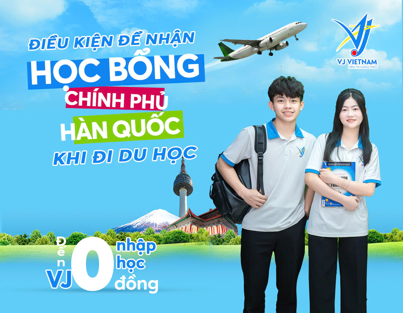 Điều kiện học bổng Chính phủ Hàn Quốc