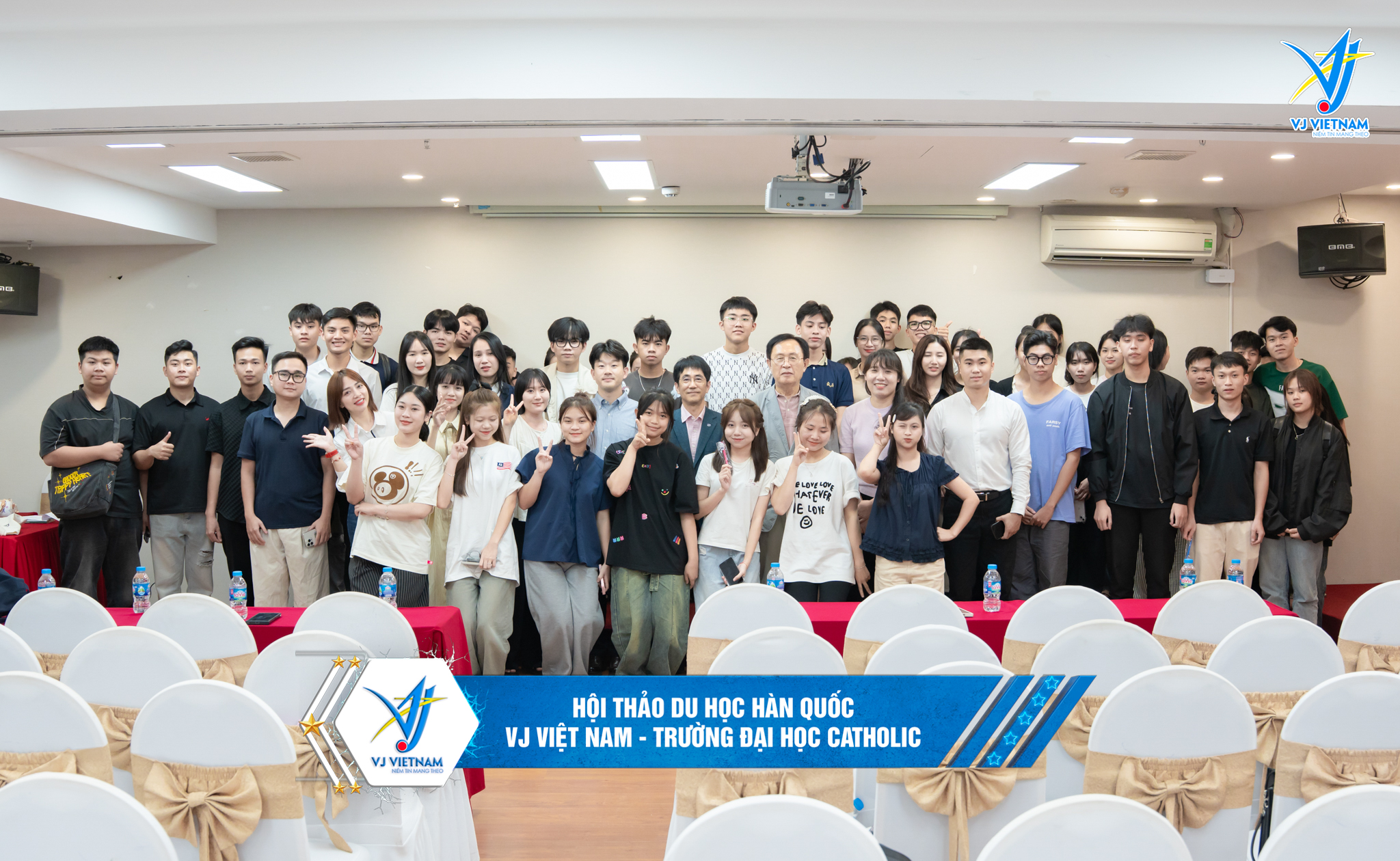 VJ Thông Báo Thông Tin Tuyển Sinh Trường Đại Học Catholic Kỳ Tháng 3/2026 Hệ Tiếng Và Hệ Chuyên Ngành 5 VJ phối hợp tổ chức Hội thảo Đại học Catholic