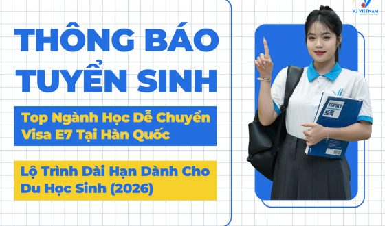 Top Ngành Học Dễ Chuyển Visa E7 Tại Hàn Quốc - Lộ Trình Dài Hạn Dành Cho Du Học Sinh (Cập Nhật 2026) 23 Các ngành học dễ chuyển Visa E7
