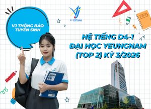 Tuyển sinh hệ tiếng trường Đại học Yeungnam